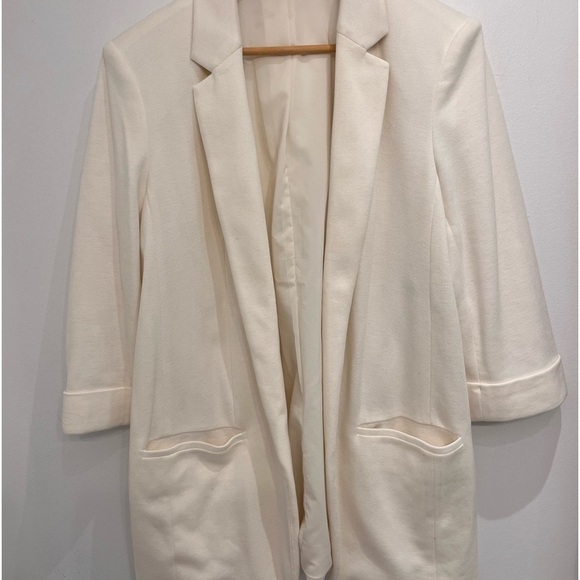 Express beige oversize jacket size large - Picture 9 of 9
